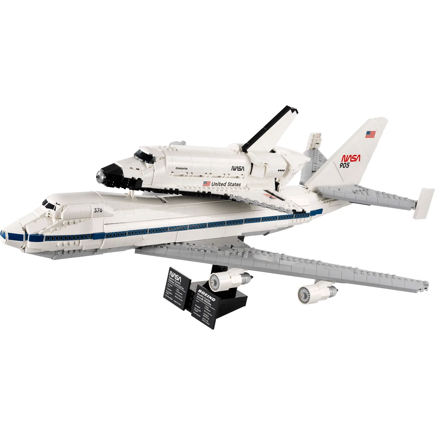 LEGO Icons Shuttle Carrier Aircraft 10360 — product photo