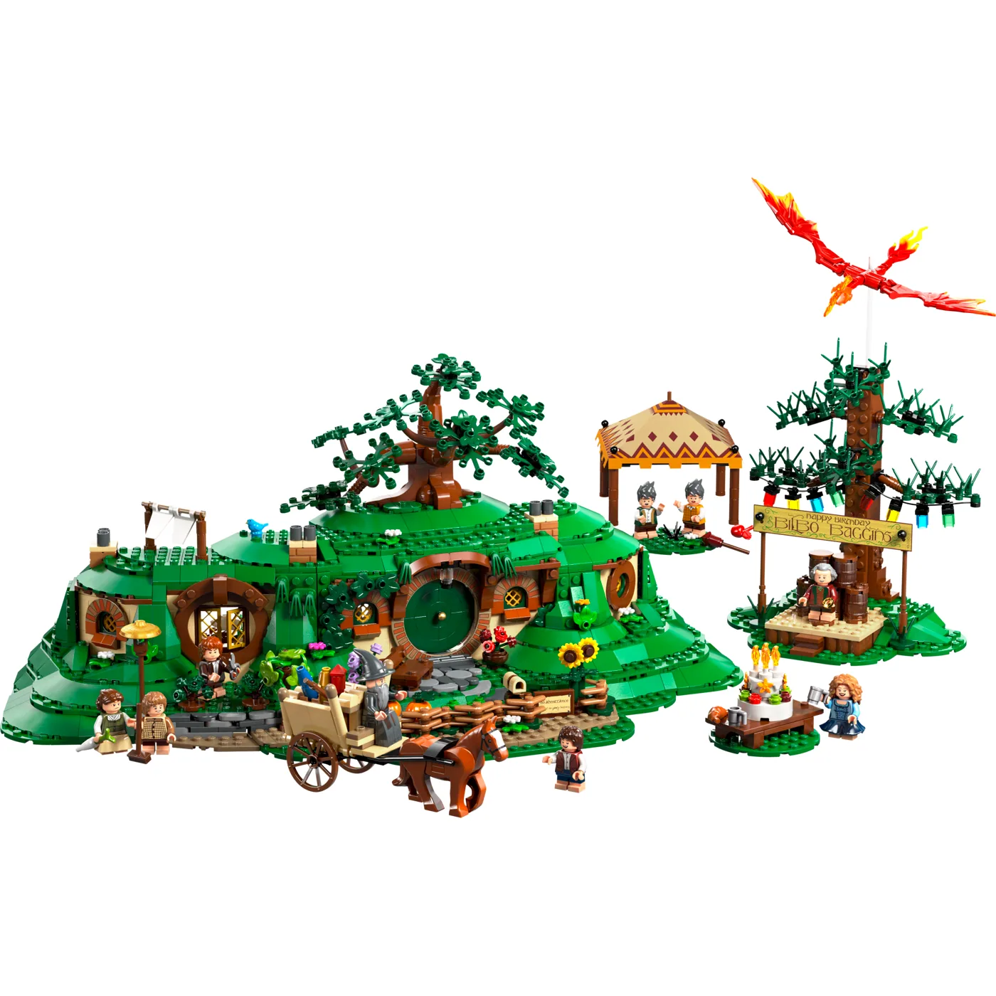 LEGO Icons The Lord of the Rings: The Shire 10354 — product photo