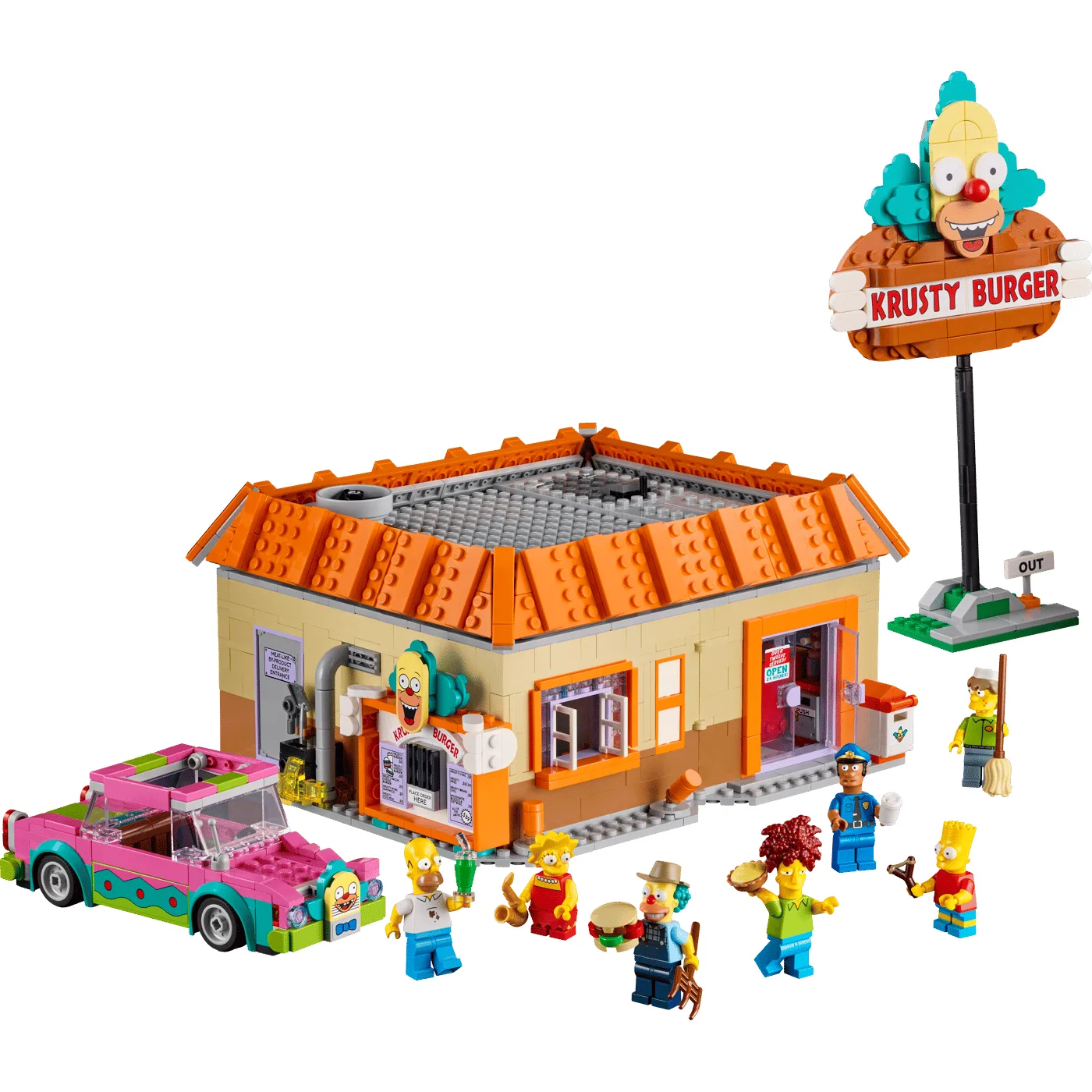 LEGO Icons The Simpsons: Krusty Burger 10352 — product photo