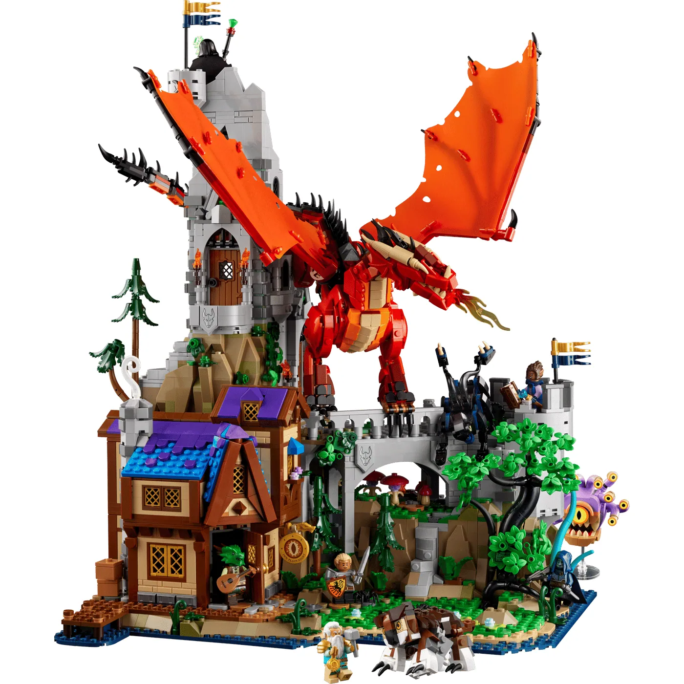 LEGO Ideas Dungeons & Dragons: Red Dragon's Tale 21348 — product photo