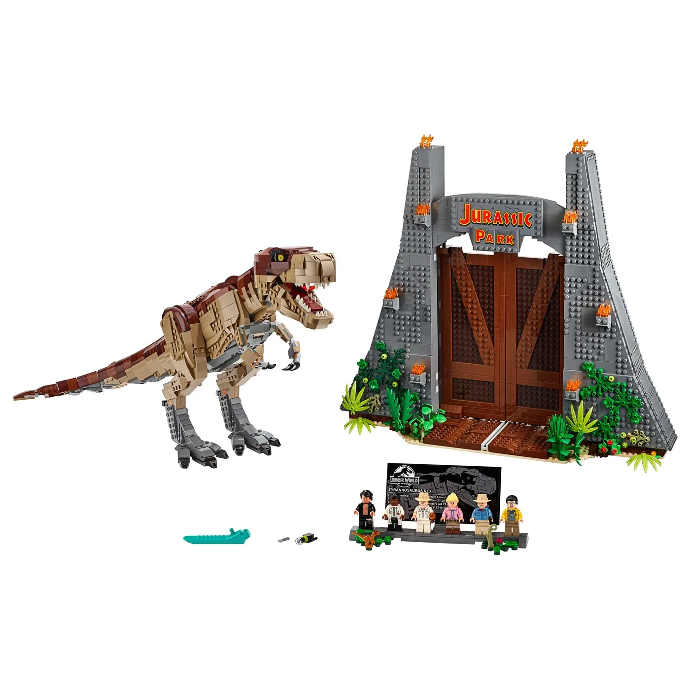 LEGO Jurassic World Jurassic Park: T. rex Rampage 75936 — product photo
