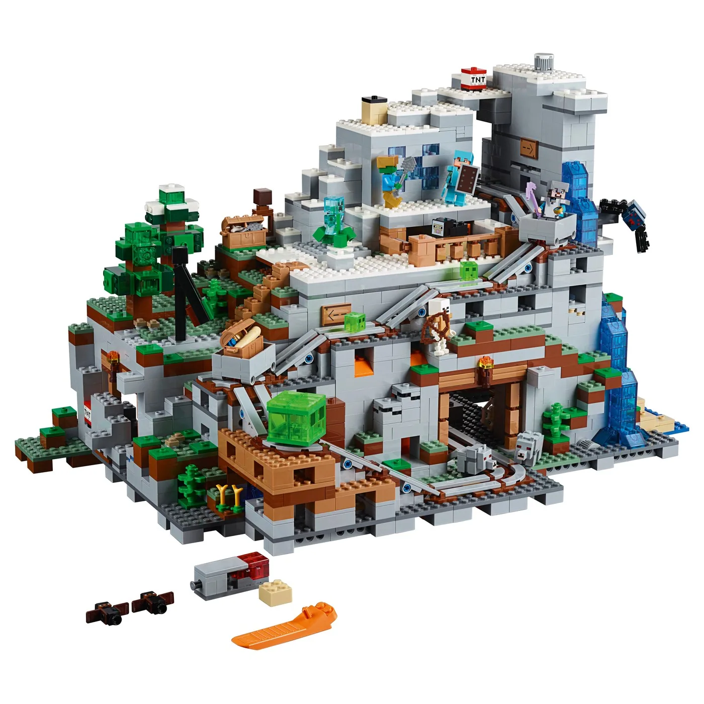 LEGO Minecraft The Mountain Cave 21137 — product photo