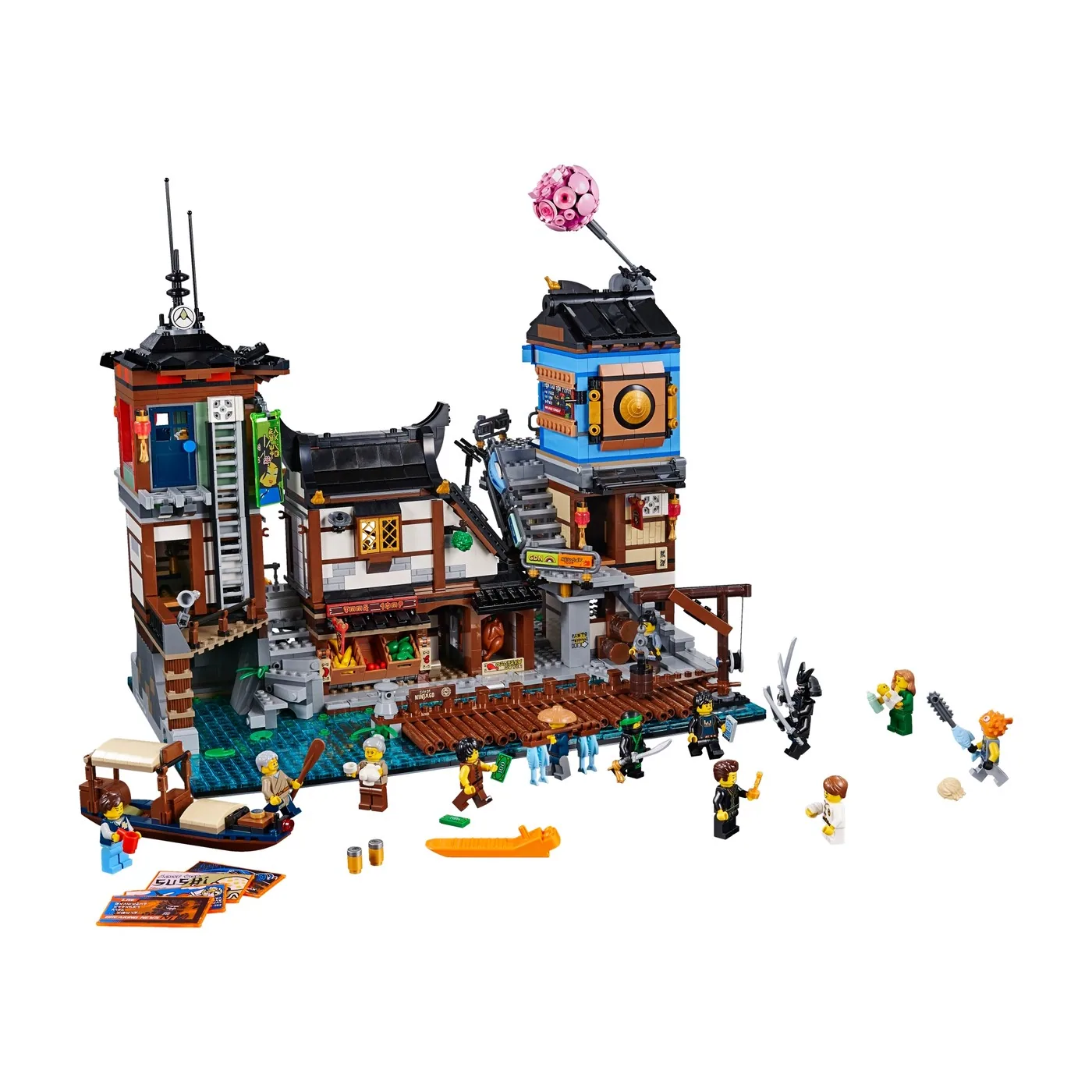 LEGO NINJAGO City Docks 70657 — product photo