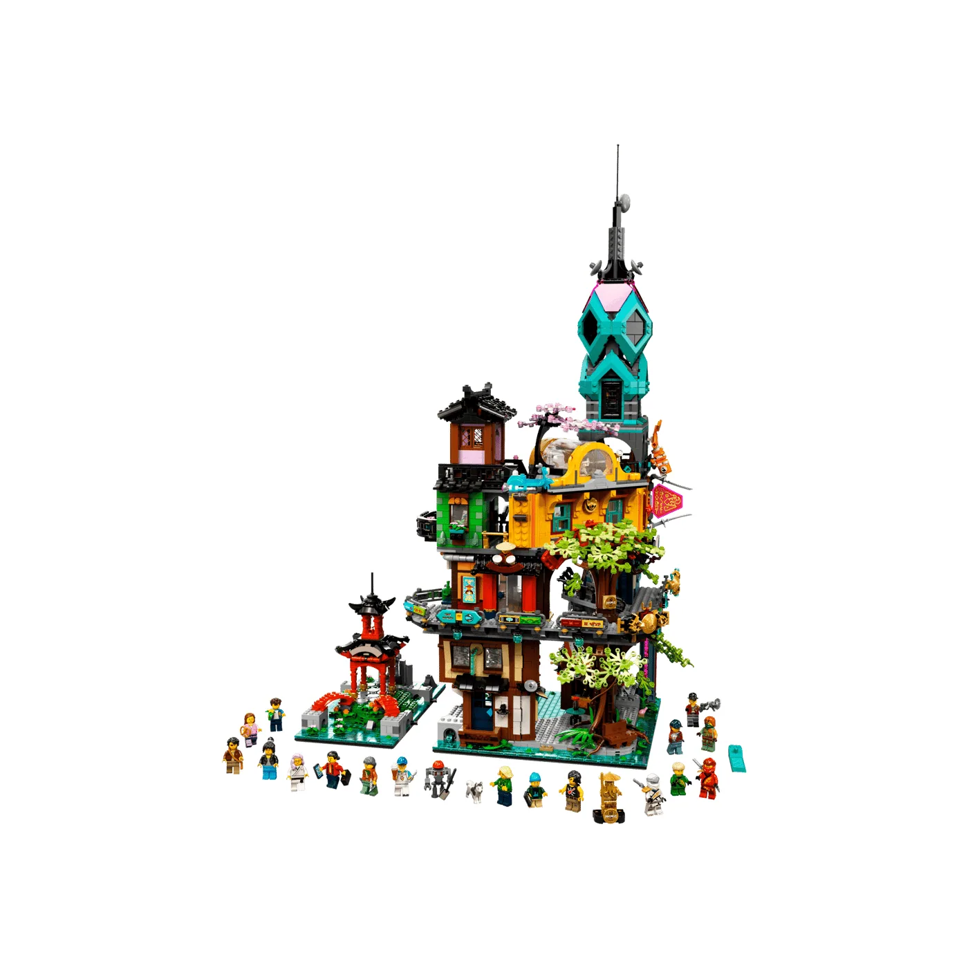 LEGO NINJAGO City Gardens 71741 — product photo