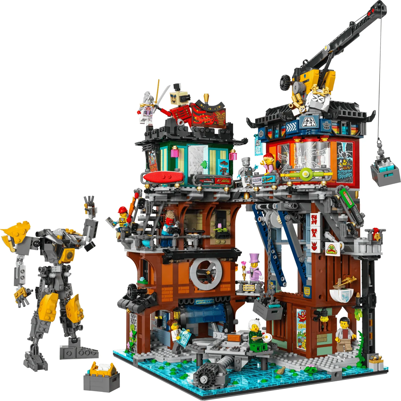 LEGO NINJAGO City Workshops 71837 — product photo