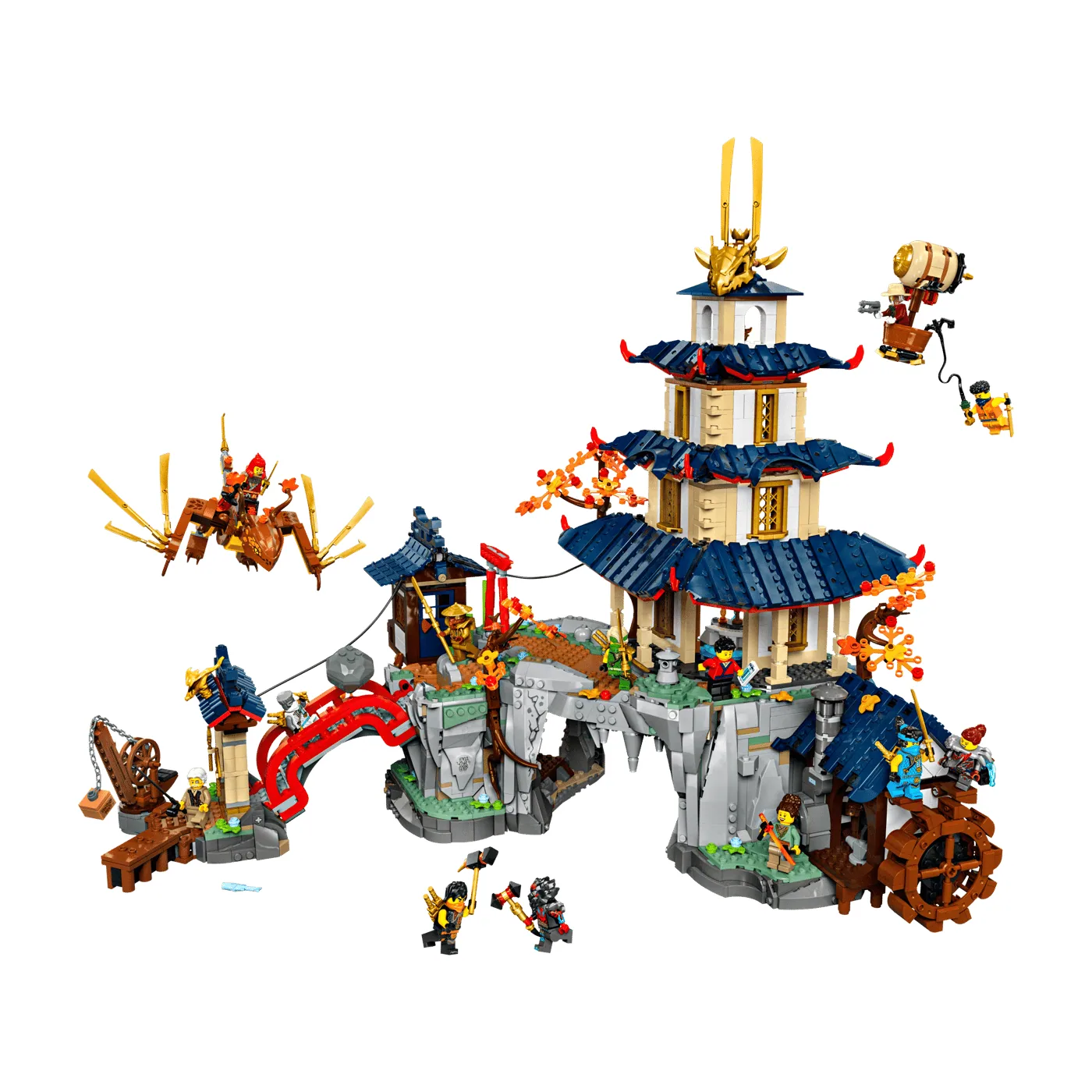 LEGO Ninjago Tournament Temple City 71814 — product photo