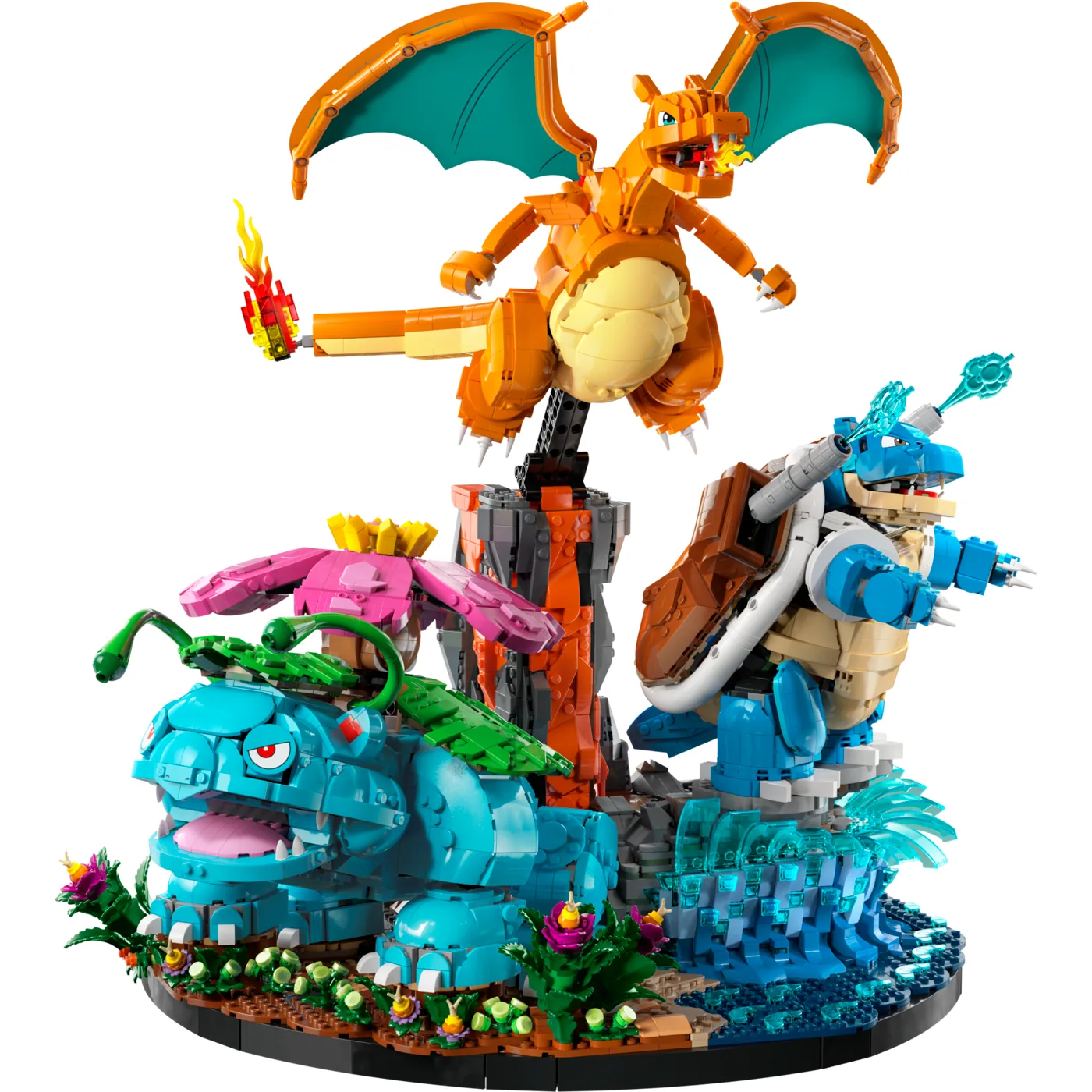 LEGO Pokémon Venusaur, Charizard and Blastoise 72153 — product photo