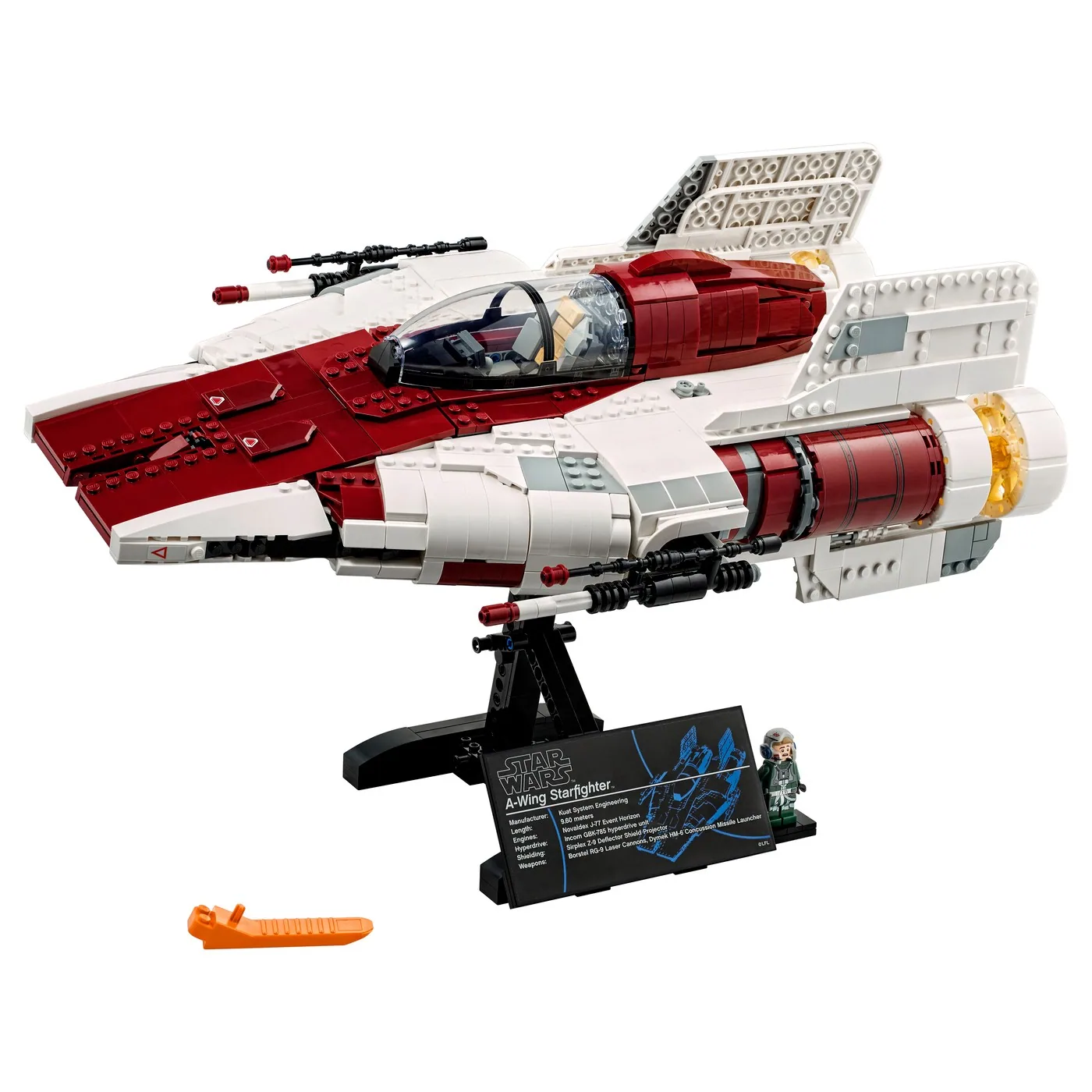 LEGO Star Wars A-wing Starfighter 75275 — product photo