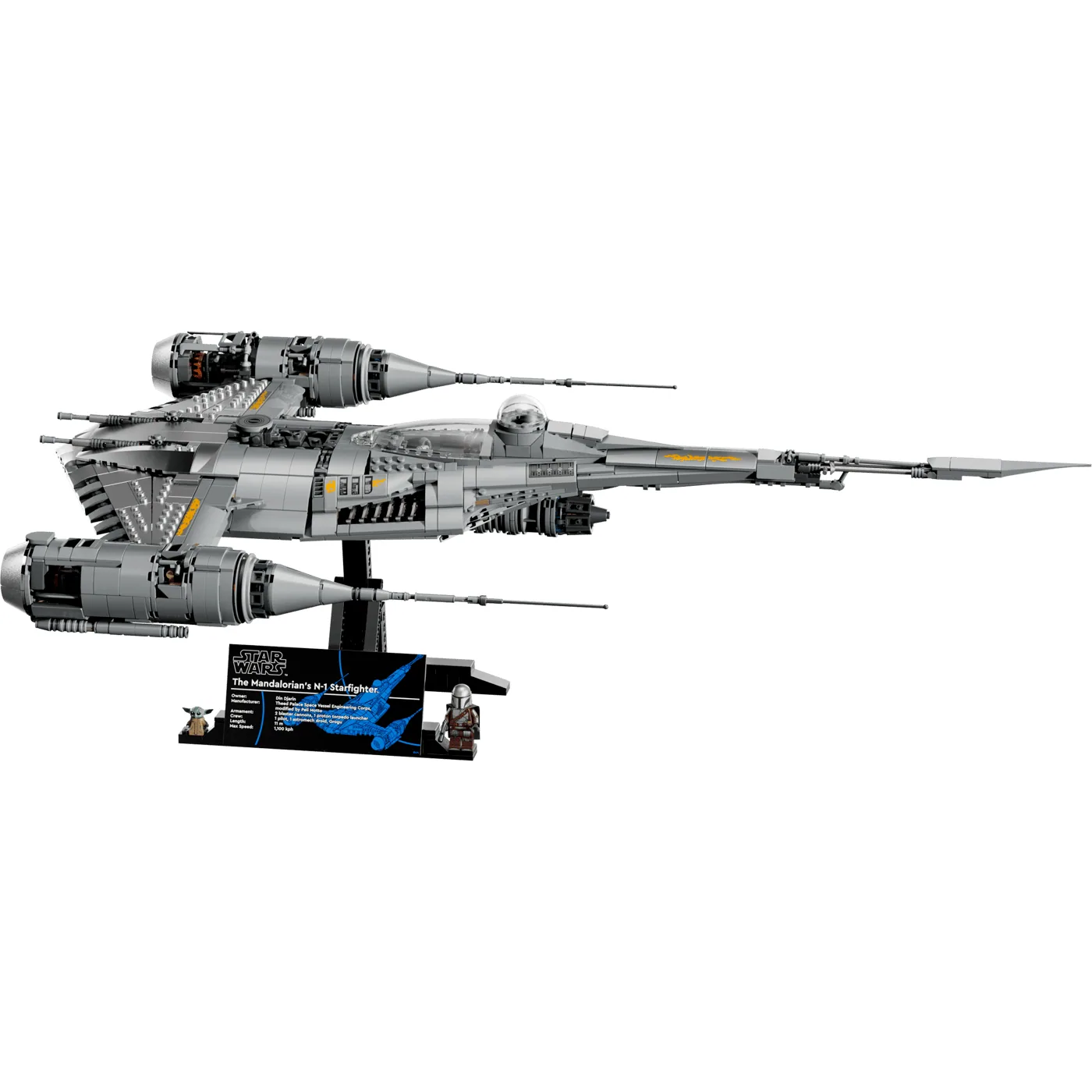 LEGO Star Wars The Mandalorian's N-1 Starfighter 75442 — product photo